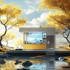 李秃头选手采集到冰箱背景