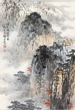 郁文华 山水画作品 （20P） - 桃源居士 - 桃源居
