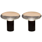Pair of Murano Table Lamps by Pamio and Toso for Leucos 1