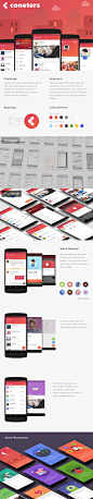 Coneters Branding & Android App Designs