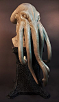 Key of Cthulhu, faux Marble statue.