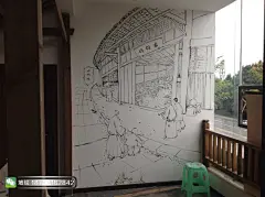 墙绘，成都墙绘，中艺墙绘，火锅店墙绘