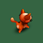 Character Animation for the game "Evil Cat" : Personages for the game: Evil Cat