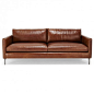 Cobble Hill Nolita Leather Sofa