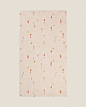 Zara Home 海马图案丝绒质感纯棉儿童可爱海滩毛巾 42671013712-tmall.com天猫