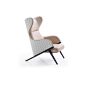 慕达芬利现代简约单人沙发椅 皮质休闲靠背沙发椅-淘宝网