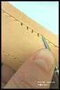 原创手工博文: 皮革手缝（手工缝线）教程：如何穿针？如何缝线？如何缝线结尾？...