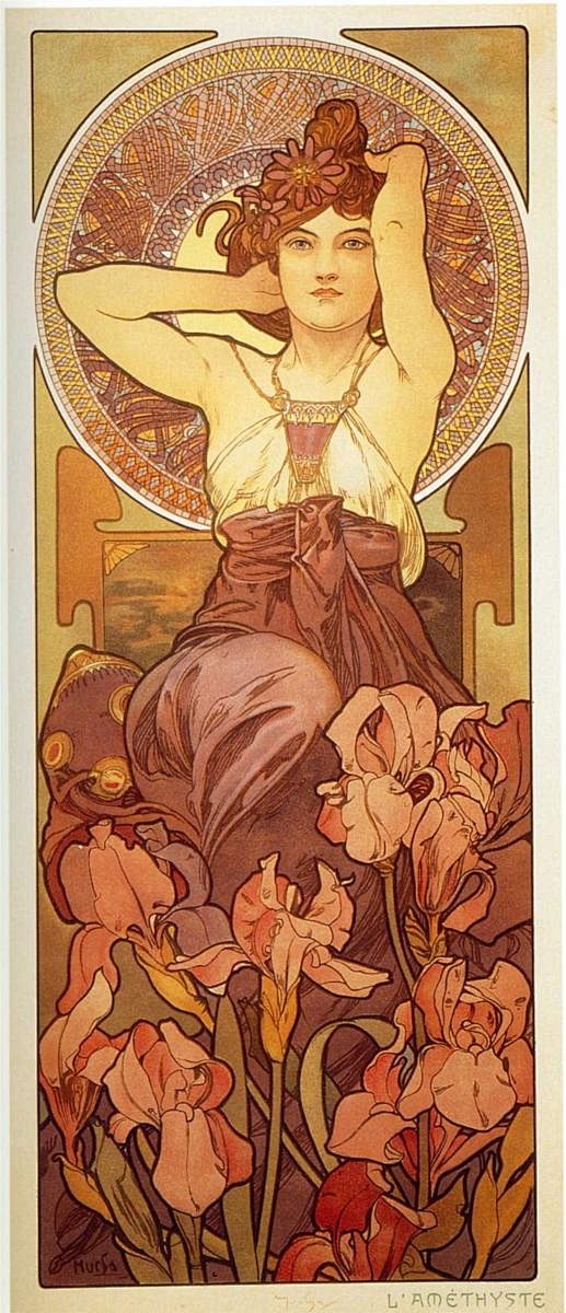 Alphonse Mucha - Ame...