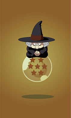 龙珠美女壁纸 水晶婆婆小馒头正在学画画采集到画采集duitang.