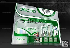 OSCOO奥斯珂光电展台展览3d模型