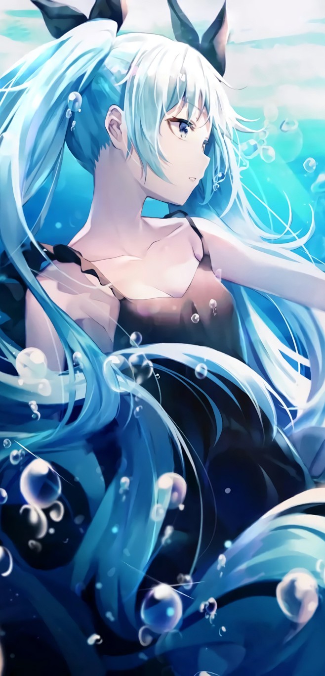 二次元少女   动漫壁纸   初音未来 ...