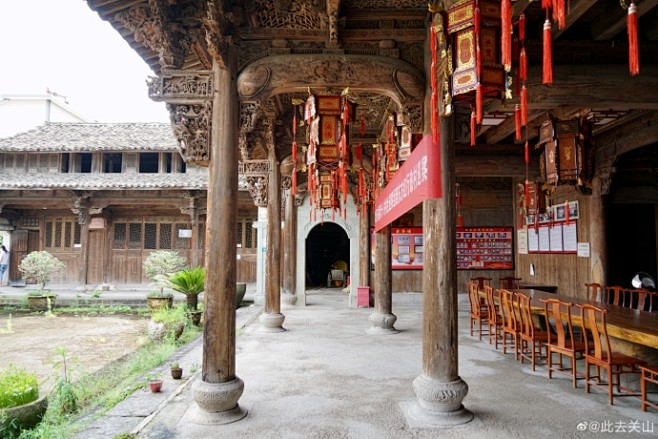 浙江东阳史家庄花厅东阳木雕之集大成者木雕之繁复精彩堪称民国时期