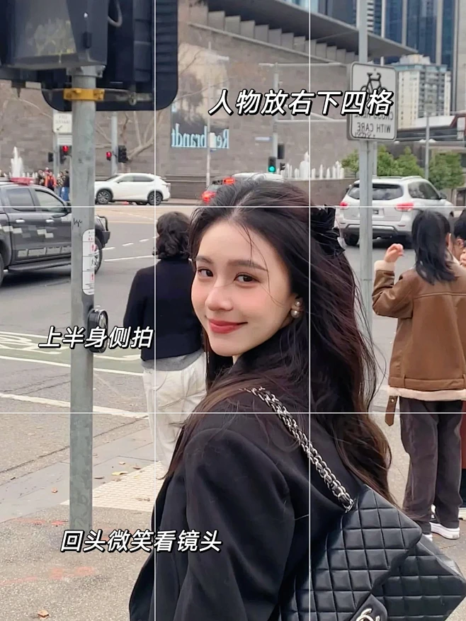 街拍万能拍照构图拍照姿势～简单又出片