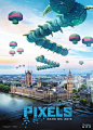 Pixels (2015) : Pixels (2015) photos, including production stills, premiere photos and other event photos, publicity photos, behind-the-scenes, and more.