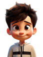 3D小男孩免抠