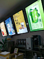 奶茶店led点餐菜单价目表挂墙式悬挂磁吸超薄电视灯箱广告牌定做