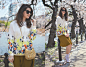 Nicoleta Buru - Sheinside Pullover - Tokyo in bloom