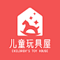 母婴亲子品牌宣传LOGO简约微信头像