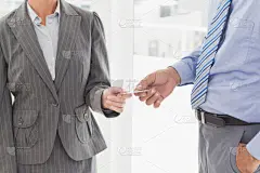 名片,男商人,衬衫领带,办公室,水平画幅,工作场所,智慧,会议,45到49岁,衬衫