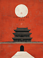 国风绘画｜东方绘画下的中式古迹 - 小红书