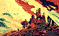 QUEST Tabletop Roleplaying Game : Promotional art for the Kickstarter for QUEST Tabletop Roleplaying Game [https://www.adventure.game/], slated for launch 2019.