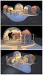 戏剧服装蛋壳创意设计3d模型