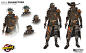 BORDERLANDS 3 - ALLY CHARACTERS / Clay / Typhon / Moxxi, Sergi Brosa : Hello! I keep posting Borderlands 3 concept art. Some of the NPC ally characters i had the pleasure to work on, maybe the funniest ones. I have a special love for Typhon Deleon, hehe, 