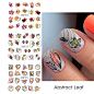 Amazon.com: Fall Nail Art Stickers, Autumn Nail Art Water Decals Transfer Nail Supplies Maple Leaves Turkey Pumpkin Design Sticker for Women Acrylic Nail Maple Leaf Thanksgiving Decorations 12 PCS (Fall B) : Beauty & Personal Care