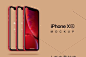 iPhone XS MAX XR苹果手机图层贴图mockup预览样机psd模板psd217-淘宝网