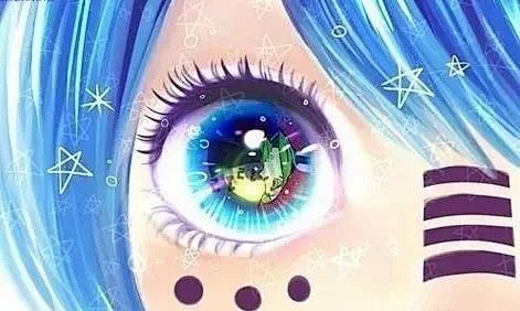 天蝎座二次元星空眼