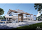 现代售楼处建筑SU模型下载【ID:1120157838】