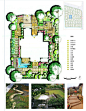 2013年最新现代庭院设计平面图