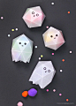 #DIY #Ghost Boxes for #Halloween Treats - with DIY Wax Papers #kidsdinge