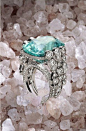 Paraiba Tourmaline, an exciting coloured gem, we see few here, I will get some in to the showroom JewelsNY Paddington: 