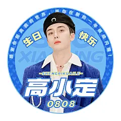明星粉丝应援生日祝福头像