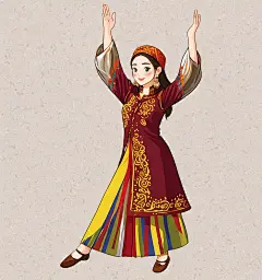 维吾尔女