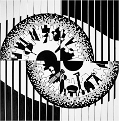 平面构成-花瓣网|陪你做生活的设计师 | 线描画