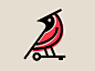 线条鸟LOGO-字体传奇网（ZITICQ）