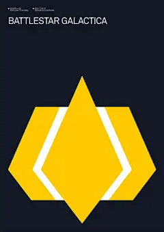 极简海报：50部流行电视节目（51张图片） - AD518.com - 最设计