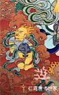 黄财神 - 热贡手绘精品唐卡家,雍和宫热贡装裱唐卡家