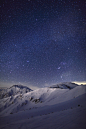 Photograph Back of Tateyama mountain range & The Milky Way by Noriko Tabuchi on 500px