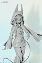quesQ: 1/7 <英雄传说 闪之轨迹II> 亚尔缇娜·奥莱恩 黑兔特务服装 WF2022[夏]原型展图