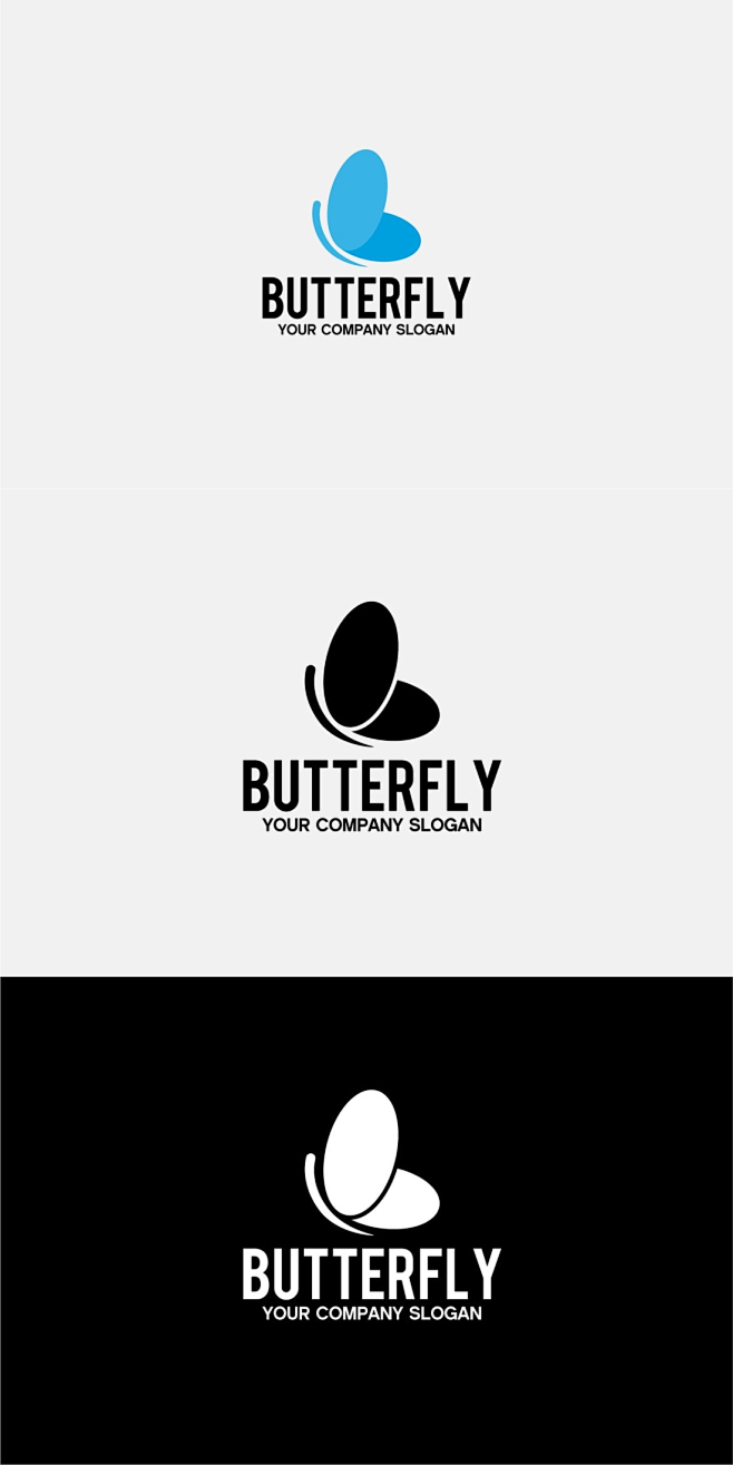 蝴蝶 butterfly 设计素材