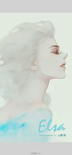 Jack&amp;Elsa 情人节快乐︶⌣︶✿ 附送手机壁纸，绘制视频 L【绘图过程|听歌向】Jack&amp;Elsa 烧不死的冰雪组祝大家情人节快乐！(°∀°)ﾉ❤
