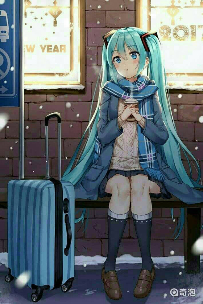 初音未来，二次元少女