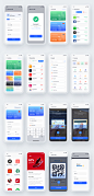展示，金融，UI Kits : Werolla Mobile App UI Kit is a digital wallet app focused on improving the experience of managing money on phone. This UI Kit contains 92 UI screens. 46 screens per each theme. Dark & Light modes. Compatible with Figma.

Each screen is