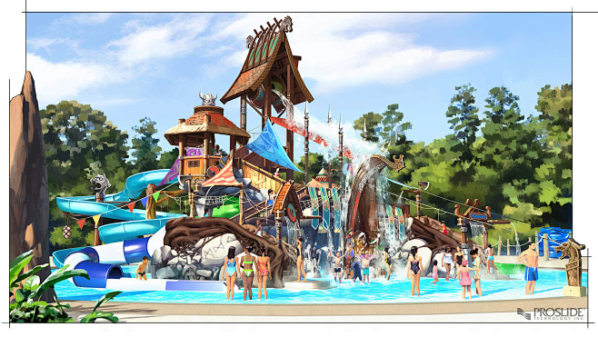 WaterPark concept wo...