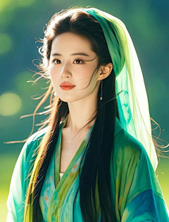 伊人浅笑醉云州采集到神仙姐姐♛刘亦菲♛