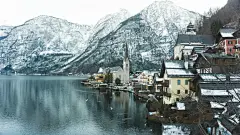 雪景高清摄影素材