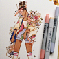 插画师 Sibylline Meynet 绘画作品  |  www.sibyllinemeynet.com ​​​​